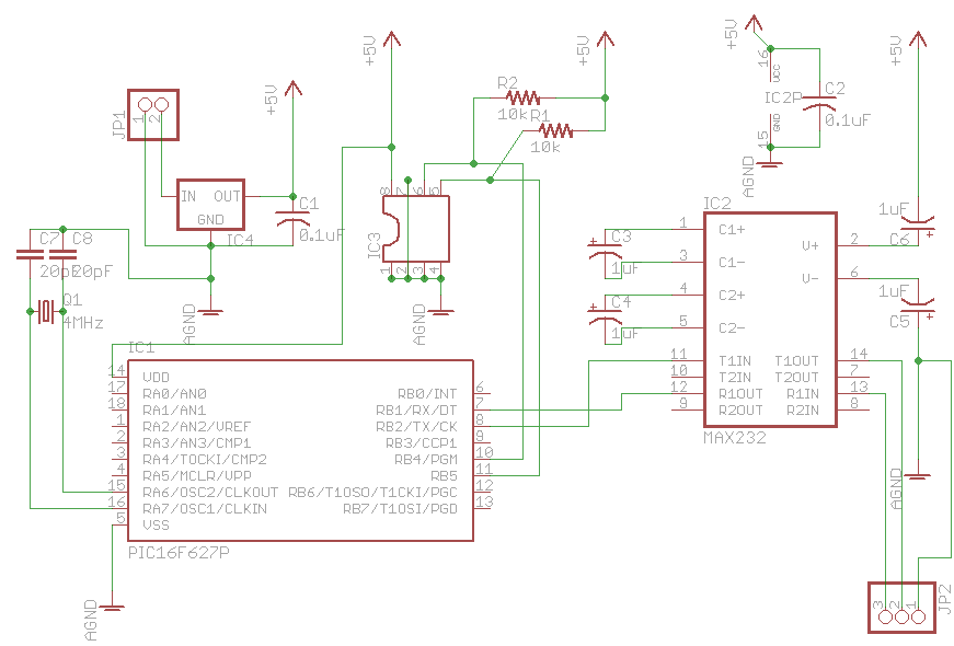 Serial eeprom programmer circuit system